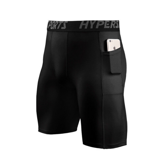 Bermuda de Compressão Com Bolsos - Hyper Sports