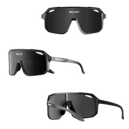 Óculos de Sol Para Corrida e Ciclismo - Black Pace SCVCN